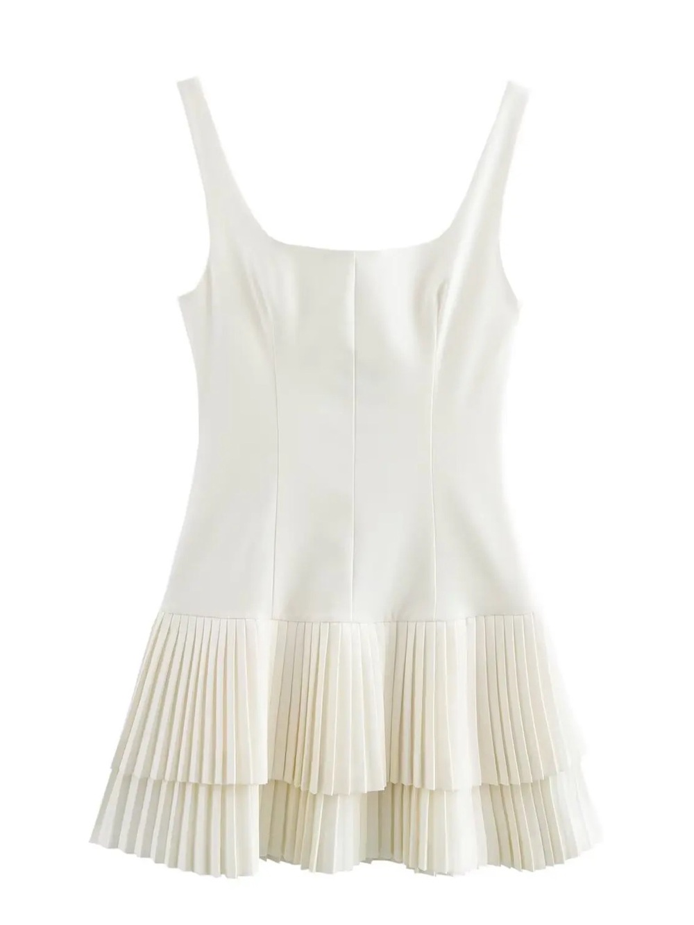 Zara white mini dress